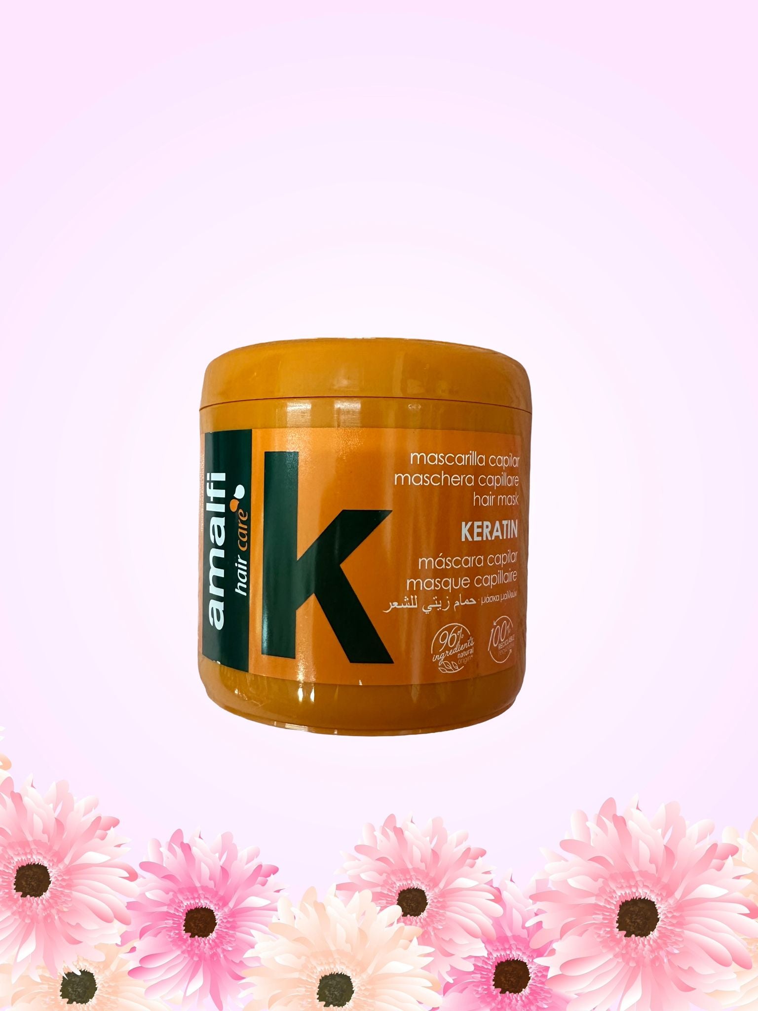 AMALFI MASCHERA CAPELLI CHERATINA 500 ml