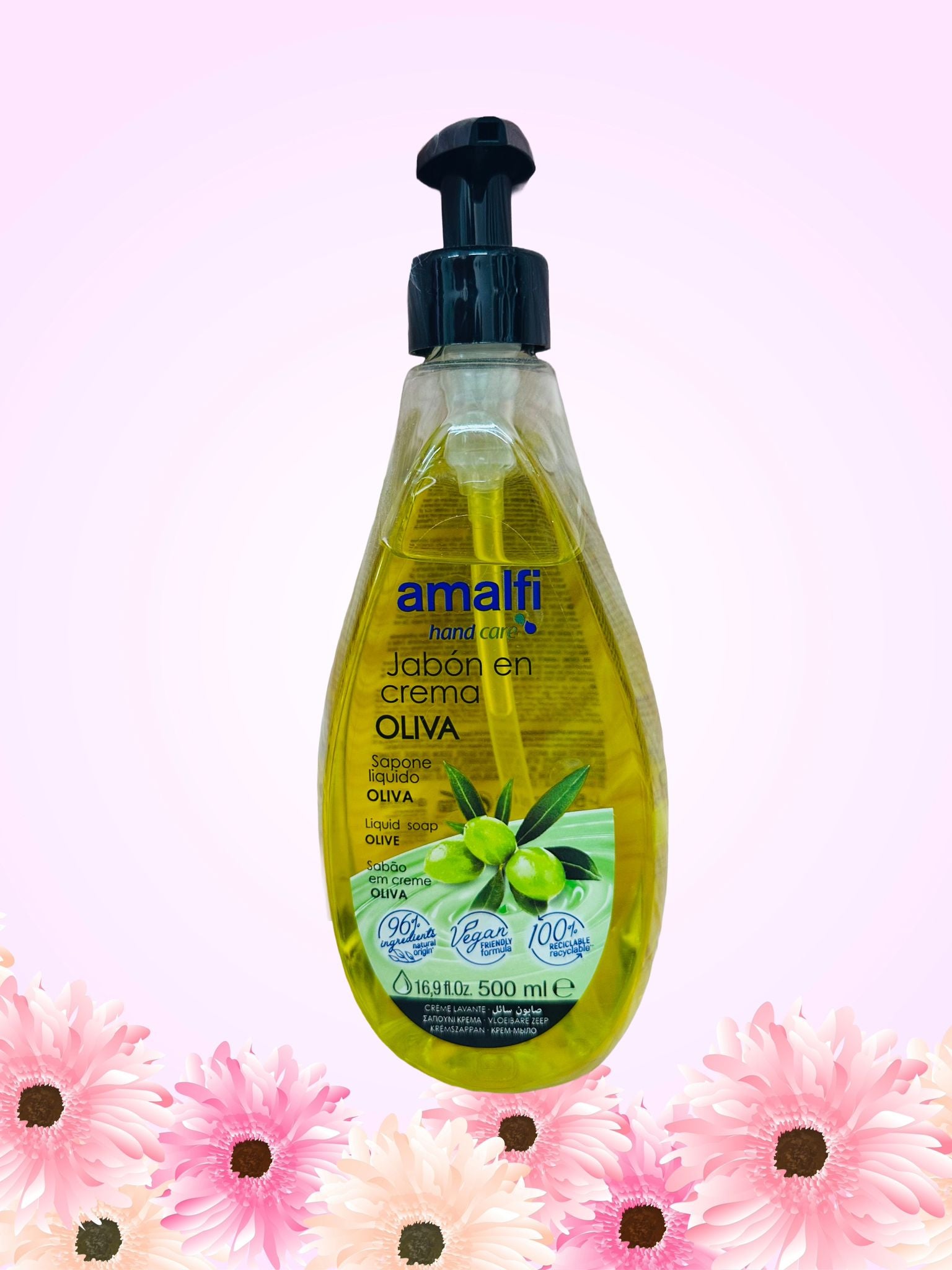 Sapone mani Amalfi Oliva da 500ml