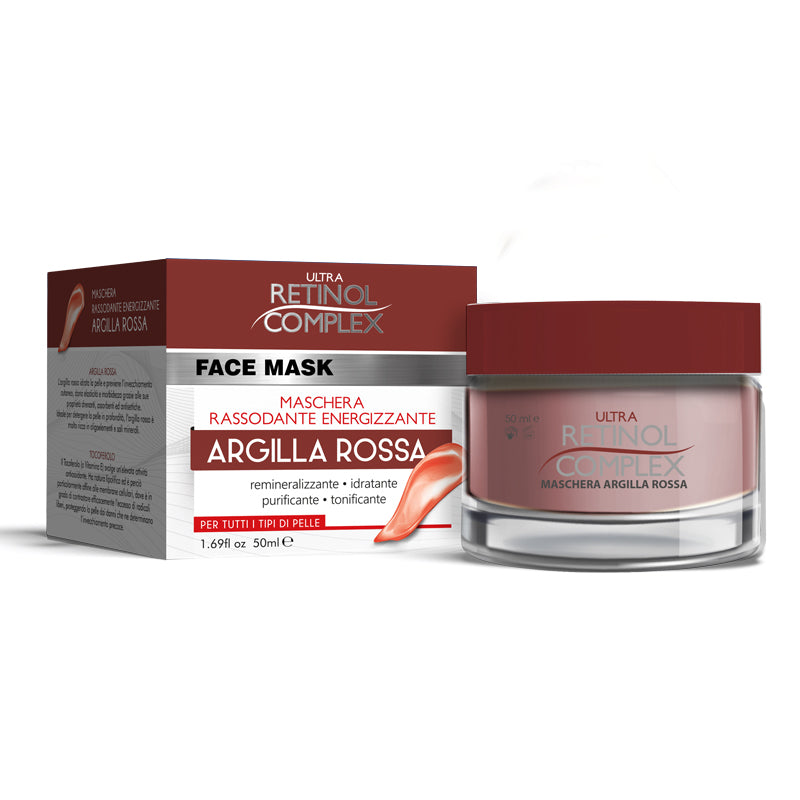 MASCHERA ARGILLA ROSSA 50ml