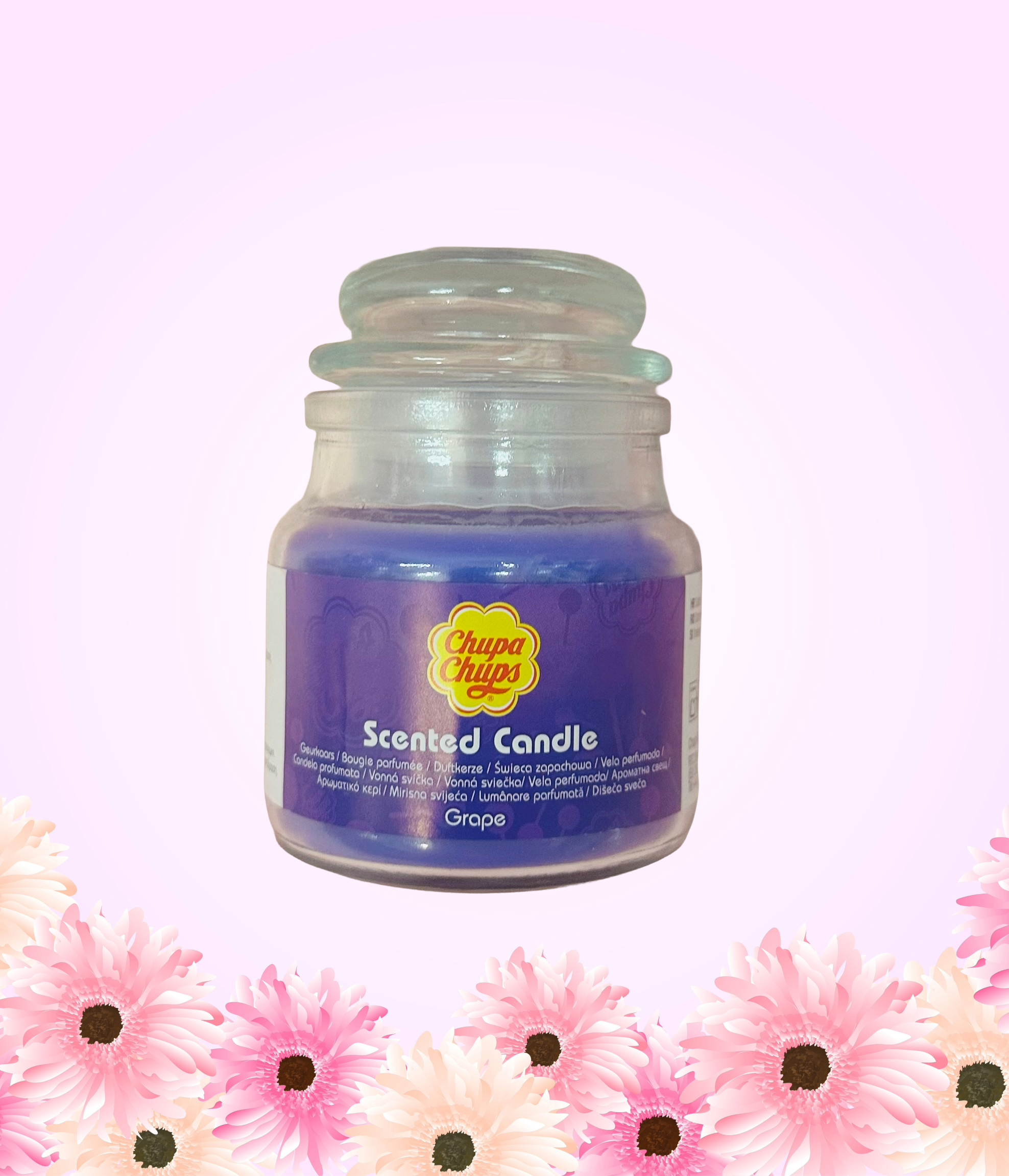 Candela Chupa Chups gusto Uva