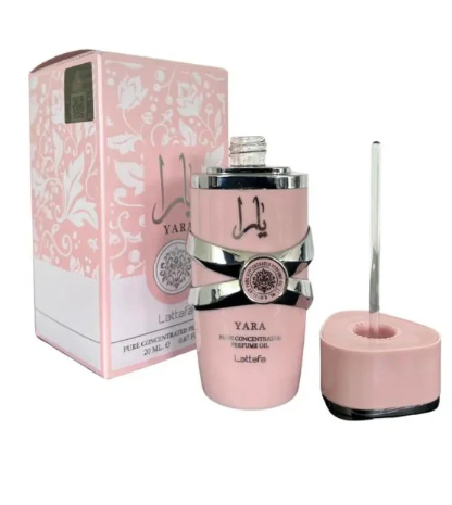 Lattafa yara rosa olio concentrato da 20 ml