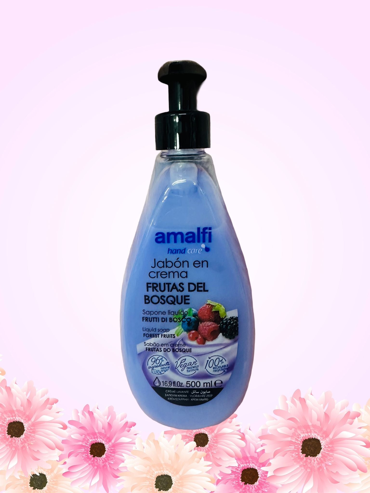 Sapone mani Amalfi Frutti di Bosco da 500ml