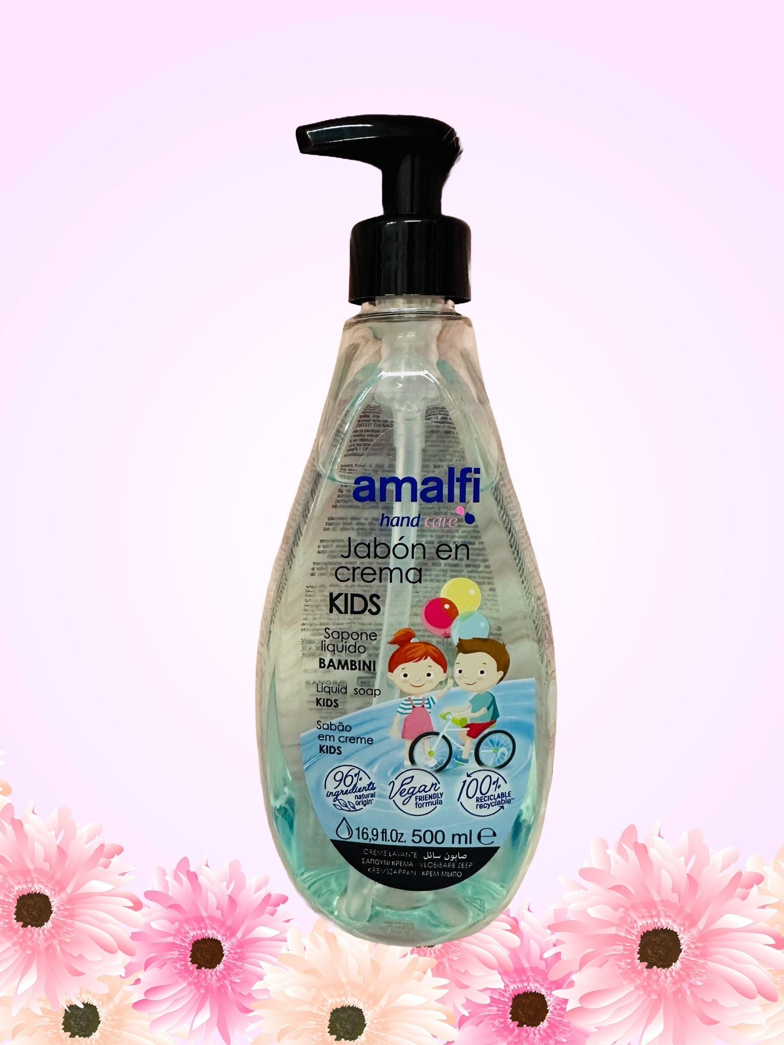 Sapone mani Amalfi Kids da 500ml