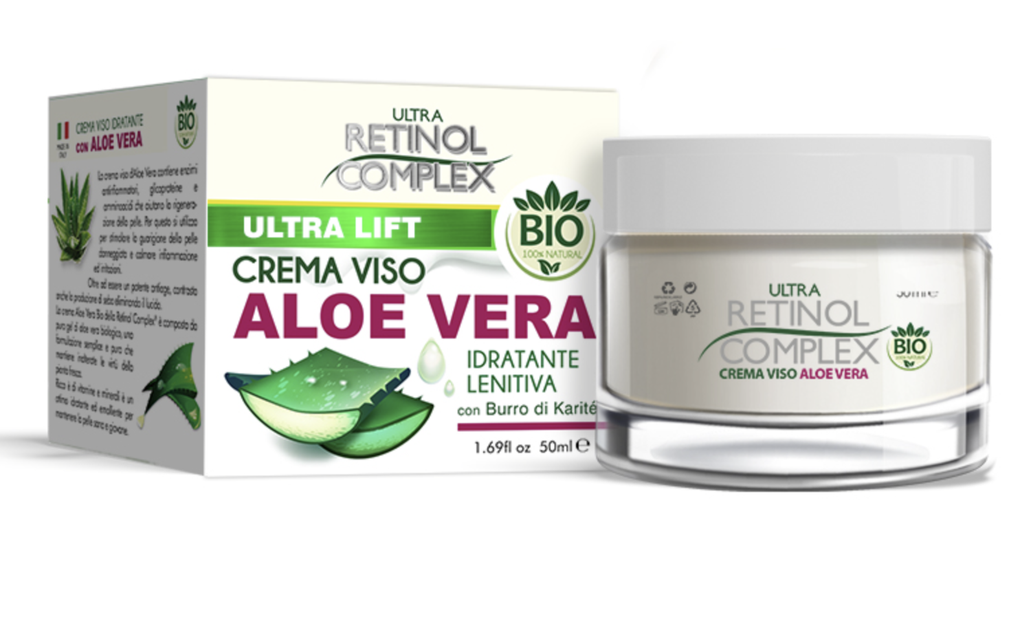 LINEA BIO CREMA VISO ALOE VERA 50ml
