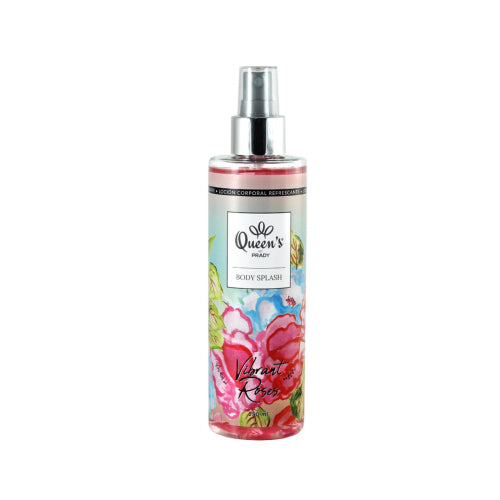 Spray rinfrescante per il corpo Queen´s By Prady 250Ml - Vibrant Roses