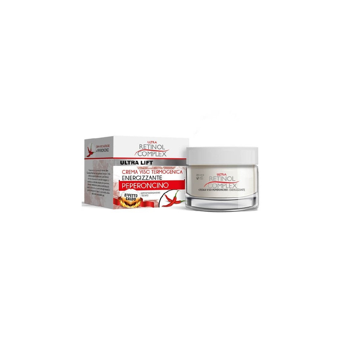 RETINOL COMPLEX CREMA VISO AL PEPERONCINO TERMO CALDO 50ML