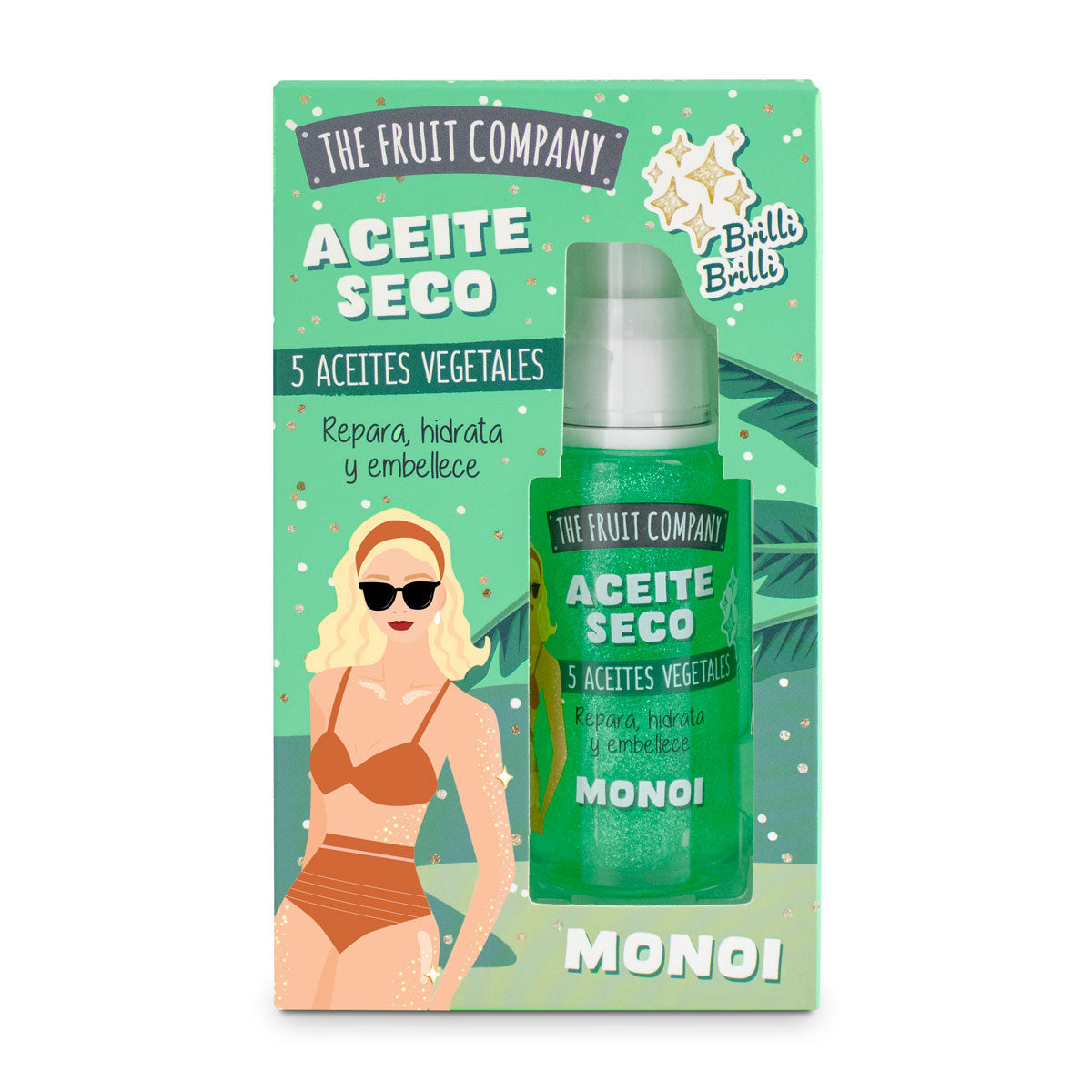 Olio secco Glitterato Monoi 50 ml TFC